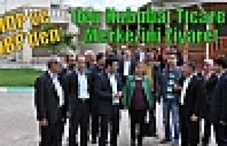 HDP Ve DBP’den Hububat Ticaret Merkezini Ziyaret