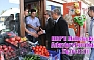 HDP’li Milletvekili Adayları Esnafları Ziyaret...