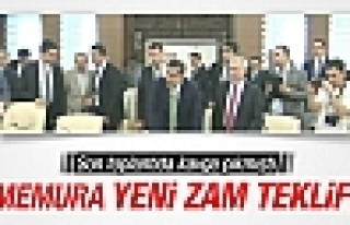 Hükümetten memura yeni zam teklifi