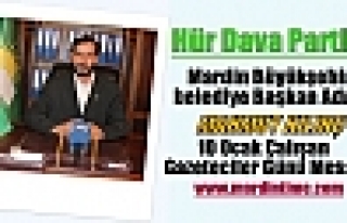 Hür Dava Partisi Yayınladığı Mesajla Gazeteciler...