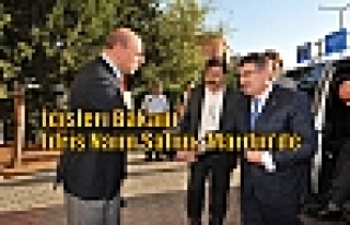 İçişleri Bakanı İdris Naim Şahin, Mardin'de 
