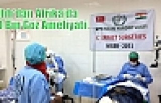 İhh'dan Afrika’da 80 Bin Göz Ameliyati