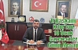 İl Başkanı Kılıç’tan 10 Ocak Gazeteciler Günü...