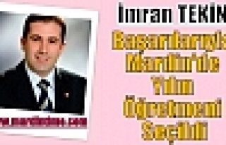 İmran TEKİN Başarılarıyla Mardin'de Yılın Öğretmeni...