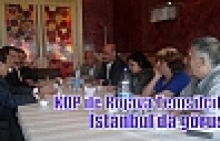 KDP ile Rojava Temsilcileri İstanbul’da görüştü