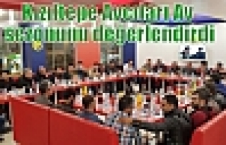 Kızıltepe Avcıları sona eren Av sezonunu değerlendirdi