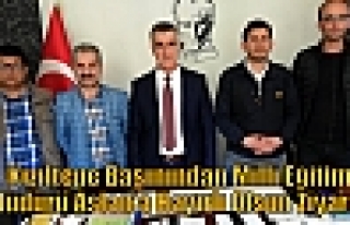 Kızıltepe Basınından Milli Eğitim Müdürü Aslan’a...