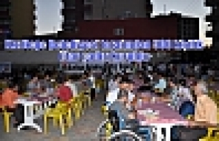 Kızıltepe Belediyesi tarafından 500 kişilik iftar...