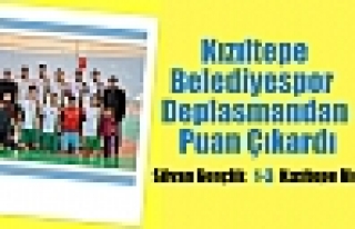Kızıltepe Belediyespor  Deplasmanda Galip Geldi