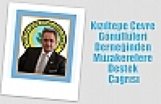 Kızıltepe Çevre Gönüllüleri Derneğinden Müzakerelere...
