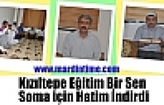 Kızıltepe Eğitim Bir Sen Soma için Hatim İndirdi