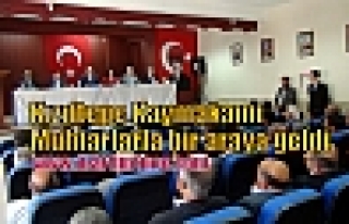 Kızıltepe Kaymakamı Muhtarlarla bir araya geldi