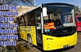 Kızıltepe-Nusaybin Arası Belediye Otobüsü Seferlere...