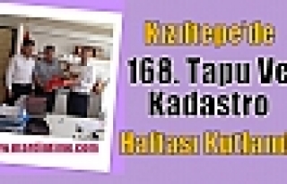 Kızıltepe’de 168. Tapu Ve Kadastro Haftası Kutlandı...