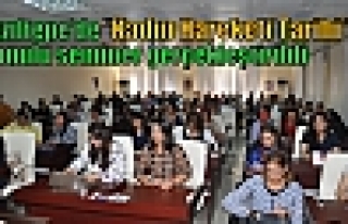 Kızıltepe’de “Kadın Hareketi Tarihi” semineri...