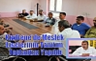 Kızıltepe’de Meslek Liselerinin Tanıtım Toplantısı...