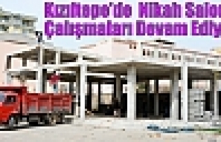 Kızıltepe’de Nikah Salonu Çalışmaları Devam...