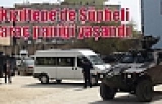 Kızıltepe’de Şüpheli araç paniği yaşandı