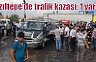 Kızıltepe’de trafik kazası: 1 yaralı