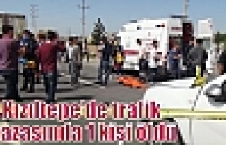 Kızıltepe'de trafik kazasında 1 kişi öldü
