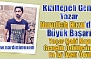 Kızıltepeli Genç Yazar Nurullah Kuzu’dan Büyük...