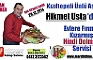 Kızıltepeli Ünlü Aşçı Hikmet Ustadan Fırında...