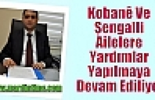 Kobanê Ve Şengalli Ailelere Yardımlar Yapılmaya...