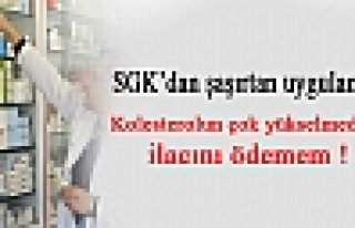 Kolesterolun çok yükselmeden ilacını ödemem !