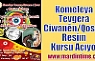 Komeleya Tevgera Ciwanên/Qoser Resim Kursu Açıyor