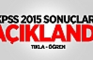 KPSS 2015 Sonuçları Açıklandı