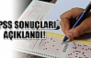 KPSS Sonuçları Açıklandı .Sonuçlar için TIKLA...