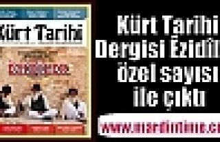 Kürt Tarihi Dergisi Êzidîler özel sayısı ile...