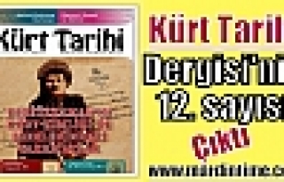 Kürt Tarihi dergisi'nin 12. sayısı çıktı