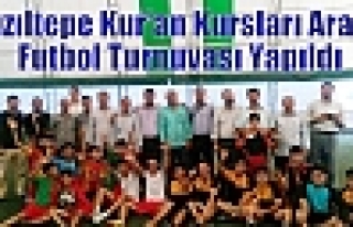 Kzıltepe Kur'an Kursları Arası Futbol Turnuvası...