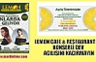 LEMON CAFE&RESTAURANT ’IN KONSERLİ DEV AÇILIŞINI...