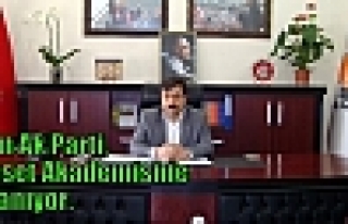 Mardin Ak Parti , 5.Siyaset Akademisine hazırlanıyor....