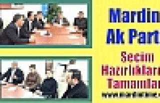 Mardin Ak Parti Seçim Hazırlıklarını Tamamladı...