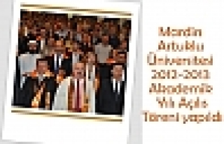 Mardin Artuklu Üniversitesi 2012-2013 akademik yılı...