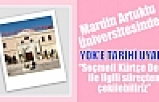 Mardin Artuklu Üniversitesi: Çekiliriz