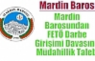 Mardin Barosundan FETÖ Darbe Girişimi Davasına...