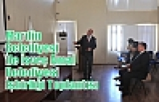 Mardin Belediyesi İle İsveç Amal Belediyesi İşbirliği...
