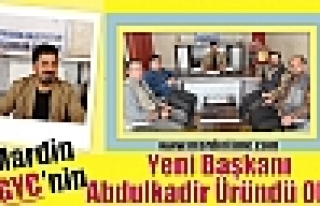 Mardin GYC'nin Yeni Başkanı Abdulkadir Üründü...