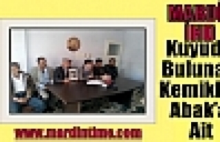 MARDİN İHD:Kuyuda Bulunan Kemikler Abak’a Ait