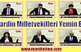 Mardin Milletvekilleri Yemin Etti