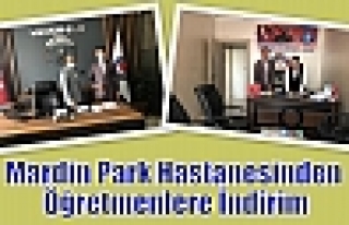 Mardin Park Hastanesinden Öğretmenlere İndirim