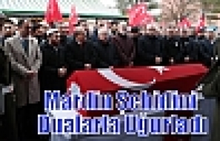 Mardin Şehidini Dualarla Uğurladı