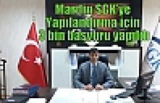 Mardin SGK’ye Yapılandırma için 3 bin başvuru...