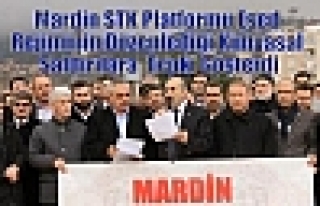 Mardin STK Platformu Esed Rejiminin Düzenlediği...