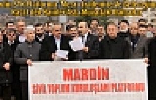 Mardin STK Platformu;“Meşru İrademize Ve Geleceğimize...