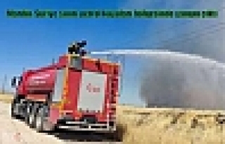 Mardin-Suriye sınırı petrol kuyuları bölgesinde...